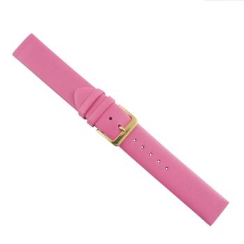 Mat Pink glat kalveskinds special urrem til at skrue på (Skagen & Bering), 16-22 mm – urrem fra Houmann